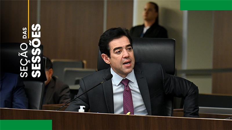 Capa da notícia: "Seção das Sessões"