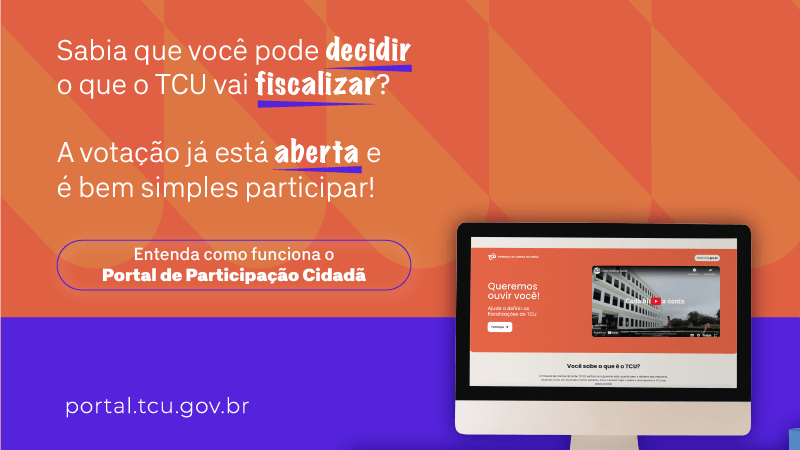Capa da notícia: "Portal de Participação Cidadã: últimos dias para participar da consulta pública"