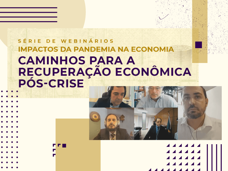 Capa da notícia: "Como recuperar e manter a economia após a pandemia?"