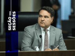 Capa da notícia: "Seção das Sessões"