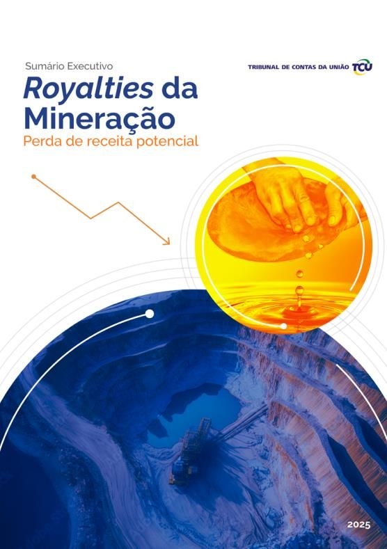 Capa da publicação: "Royalties da Mineração: Perda de receita potencial"