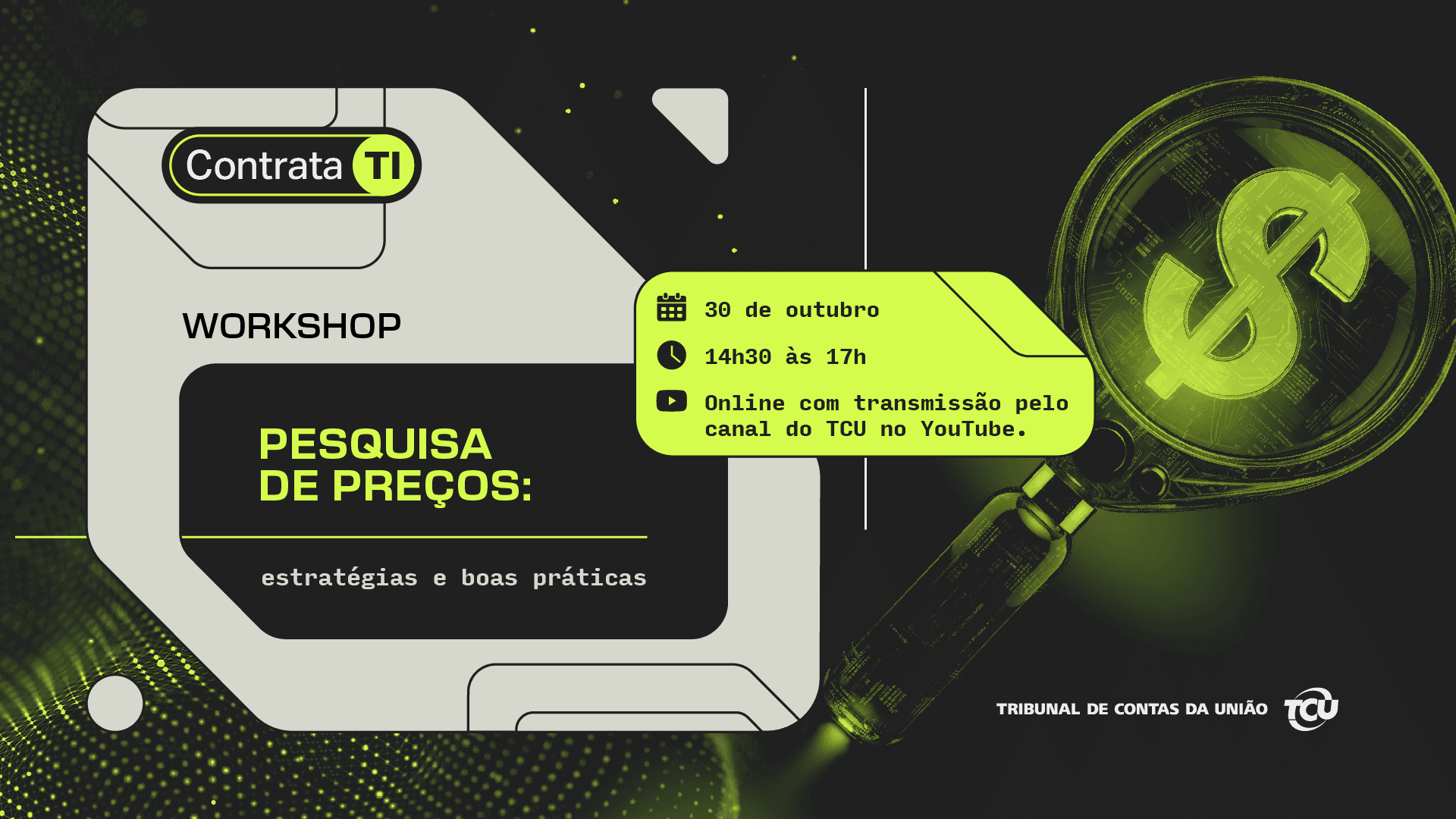 Capa do curso: Workshop de Pesquisa de Preços de TI: Estratégias e Boas Práticas