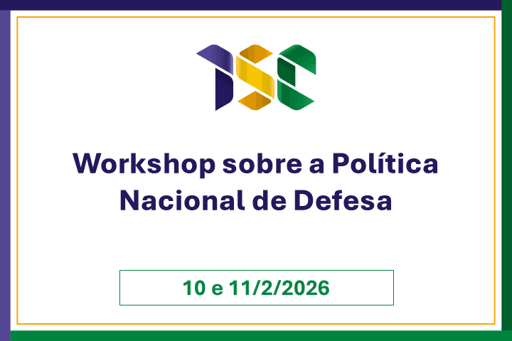 Capa do curso: Workshop sobre a Política Nacional de Defesa