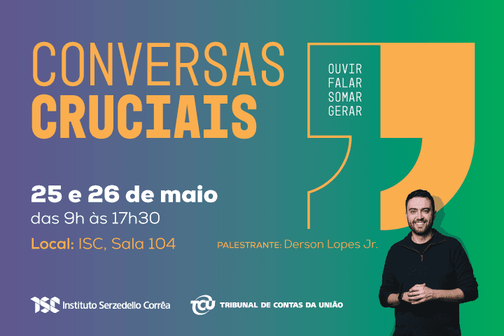 Capa do curso: Conversas Cruciais