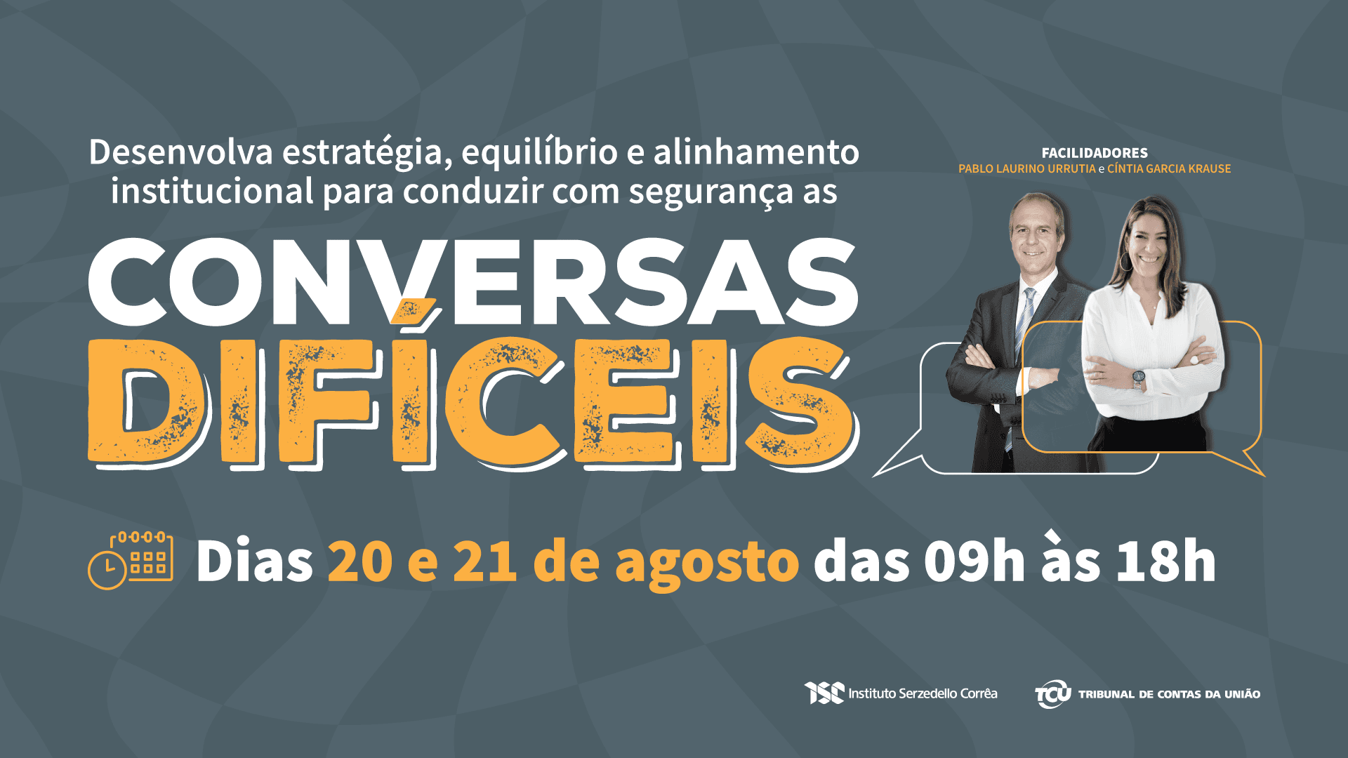 Capa do curso: Conversas Difíceis