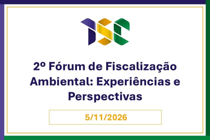 Capa do curso: 2º Fórum de Fiscalização Ambiental: Experiências e Perspectivas