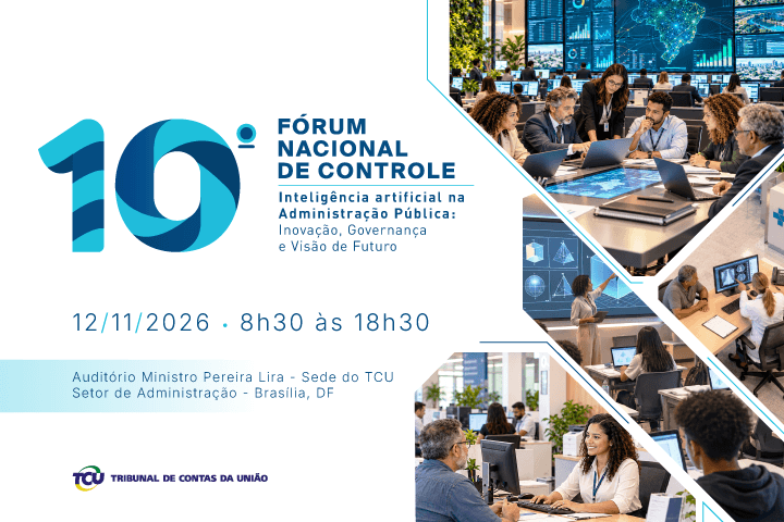 Capa do curso: X Fórum Nacional de Controle