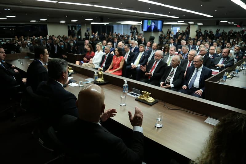 Cerimônia de posse do presidente do TCU, ministro Bruno Dantas - 14/12/2022
