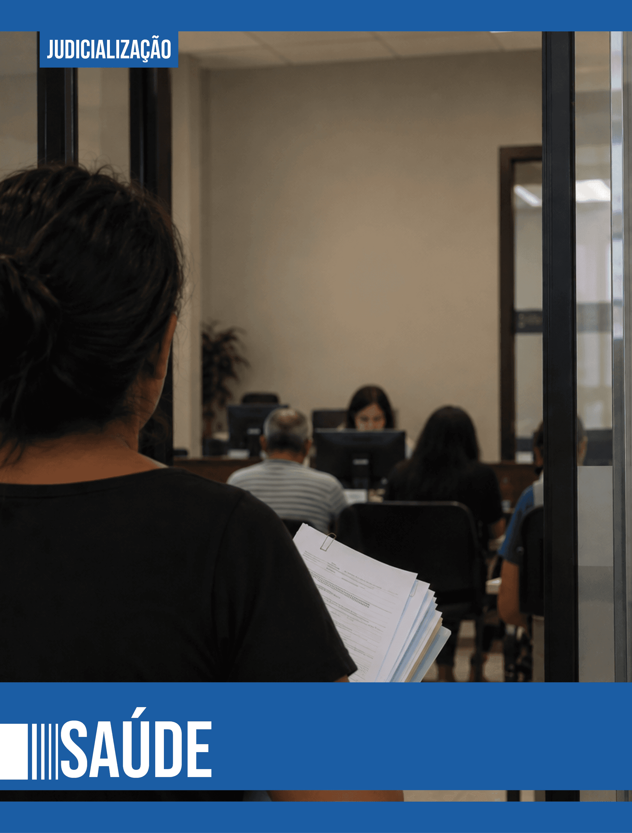 Capa da publicação: Judicialização da Saúde