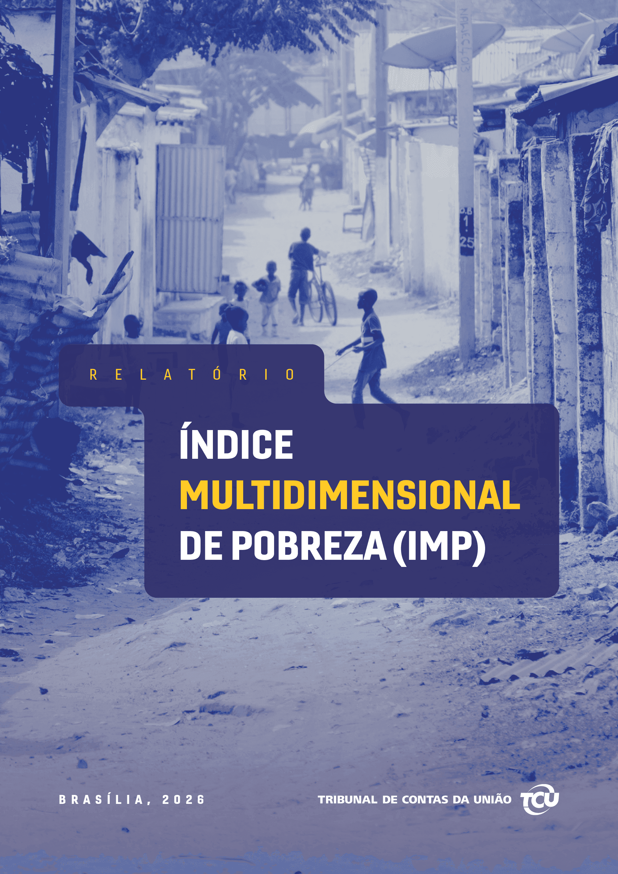 Capa da publicação: Índice Multidimensional de Pobreza em Auditorias