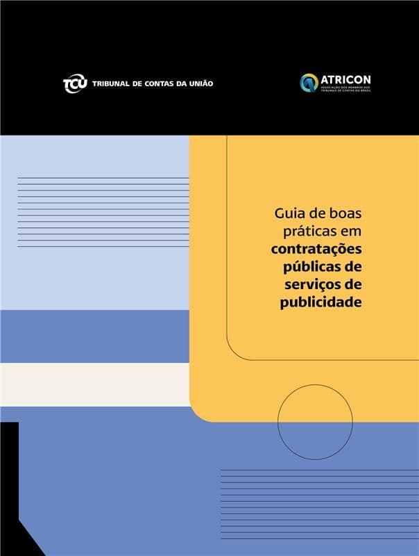 Capa da publicação: Guia de Boas Práticas em Contratações Públicas de Serviços de Publicidade