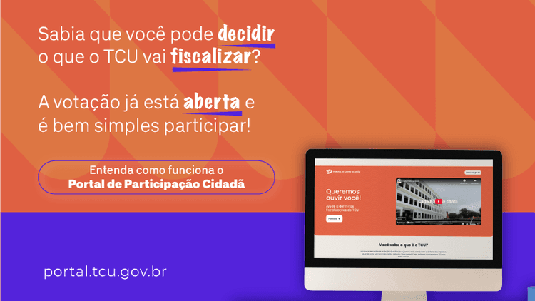 Portal de Participação Cidadã: últimos dias para participar da consulta pública