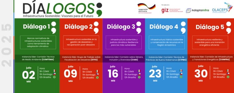OLACEFS organiza un julio ciclo de diálogos sobre infraestructura sostenible
