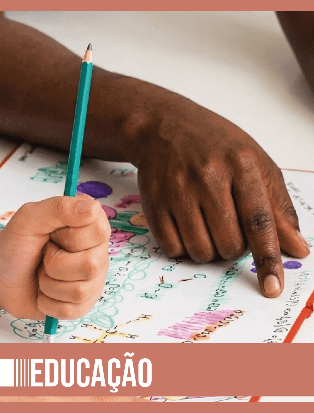 Capa da publicação: Capa_Relatório de Acompanhamento do PNE - 2021.png
