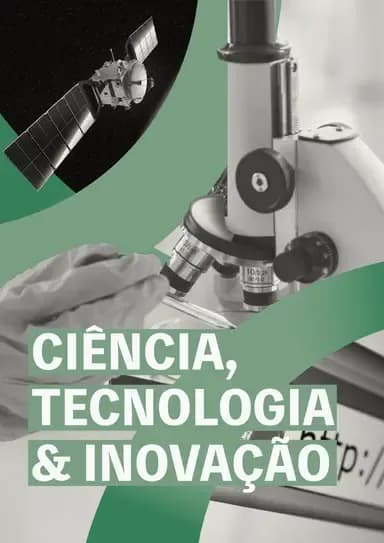 Capa da publicação: Fichas-Síntese Ciência, tecnologia e inovação
