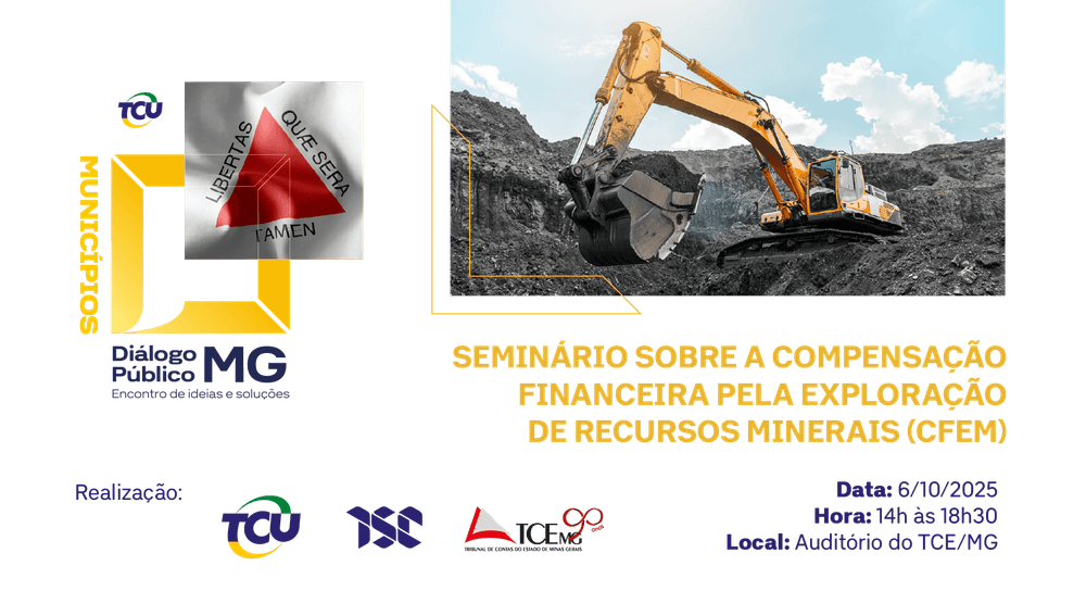 Seminário sobre a Compensação Financeira pela Exploração de Recursos Minerais (CFEM)