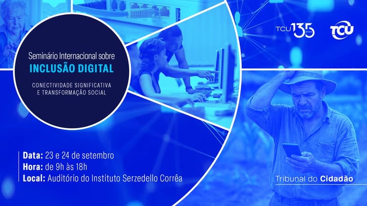 Em seminário, ministro Aroldo Cedraz fala da importância do letramento digital