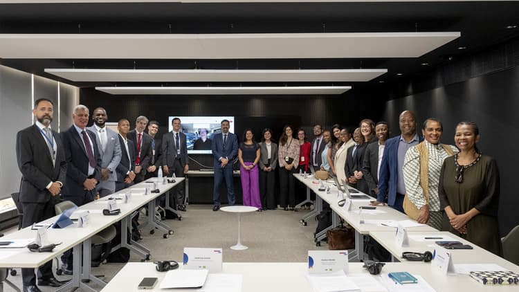 Tribunal apresenta inovações tecnológicas para delegação da África do Sul