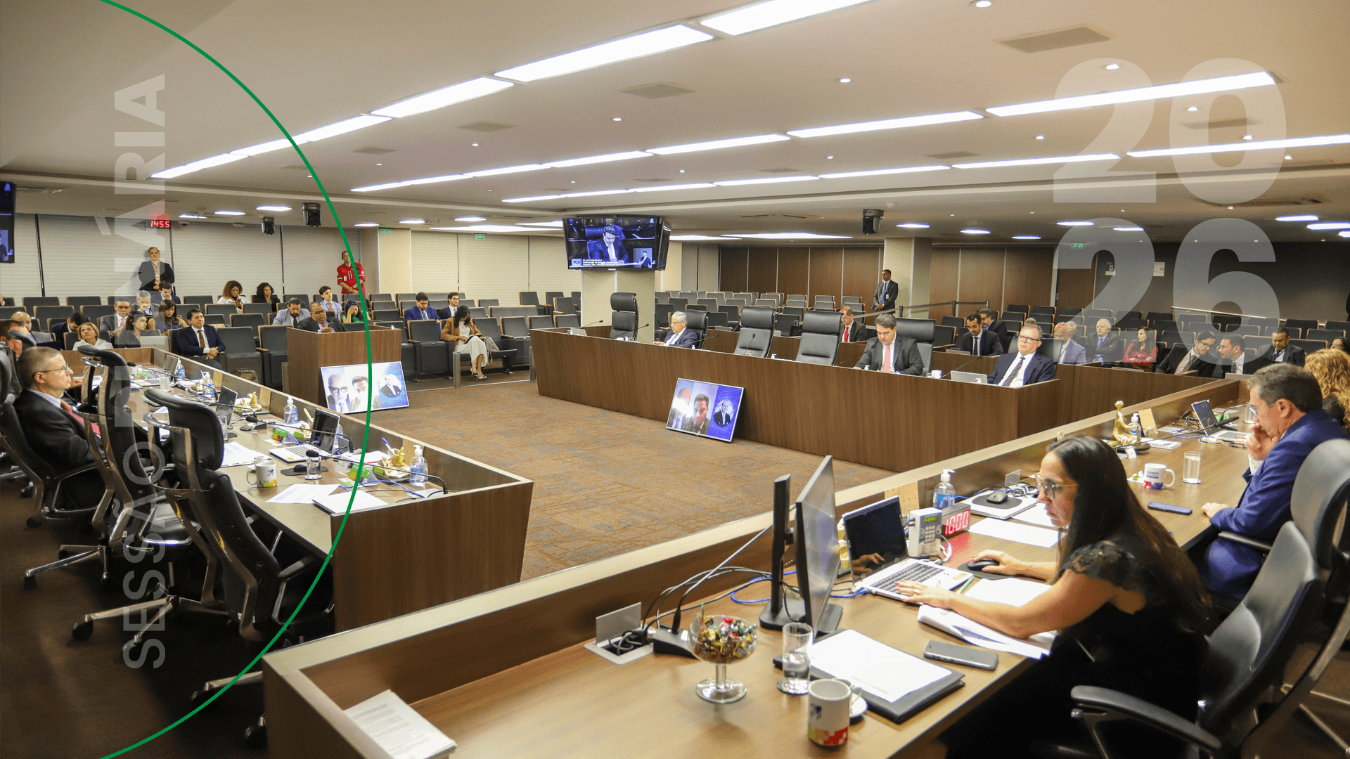 Foto da sessão plenária