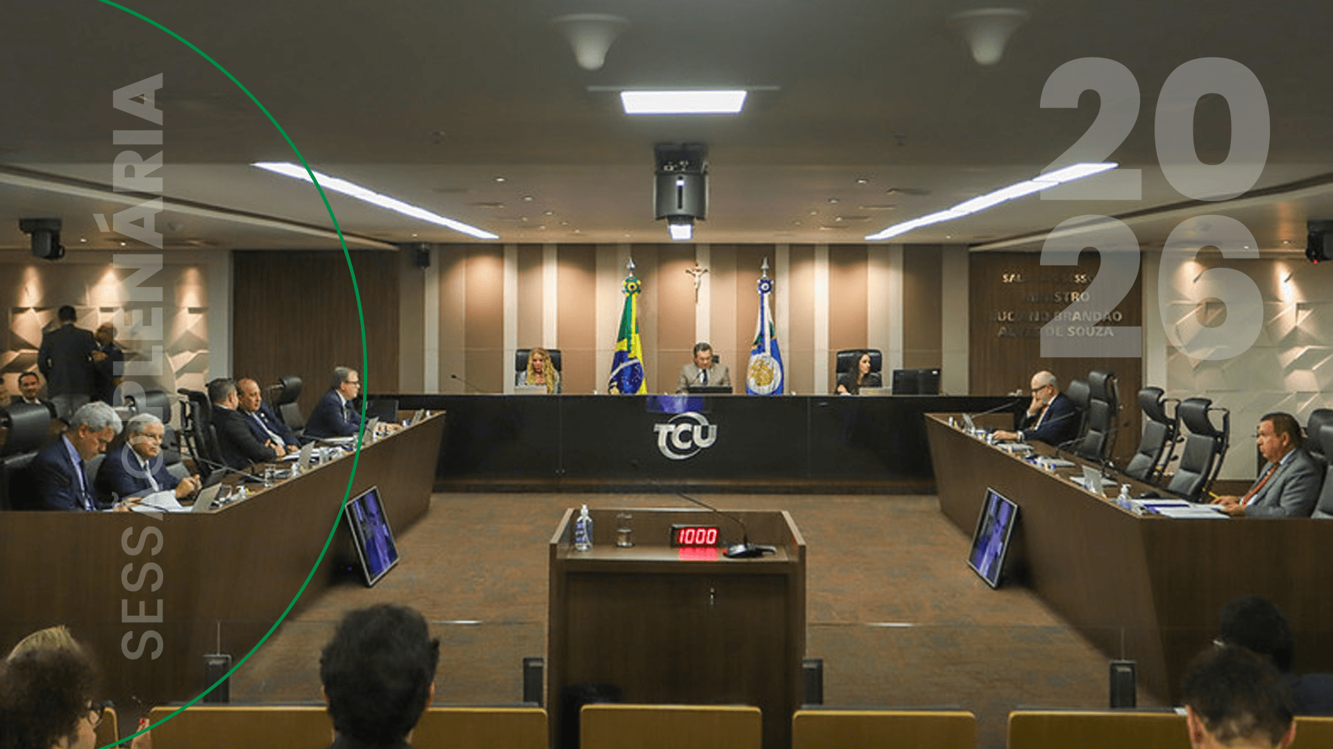 Foto do plenário