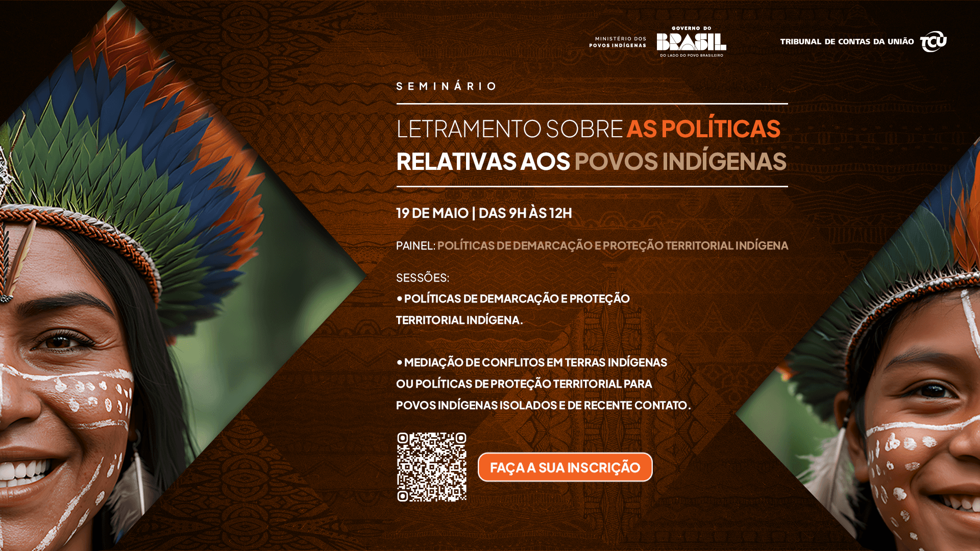 Banner Ministério dos Povos Indígenas 