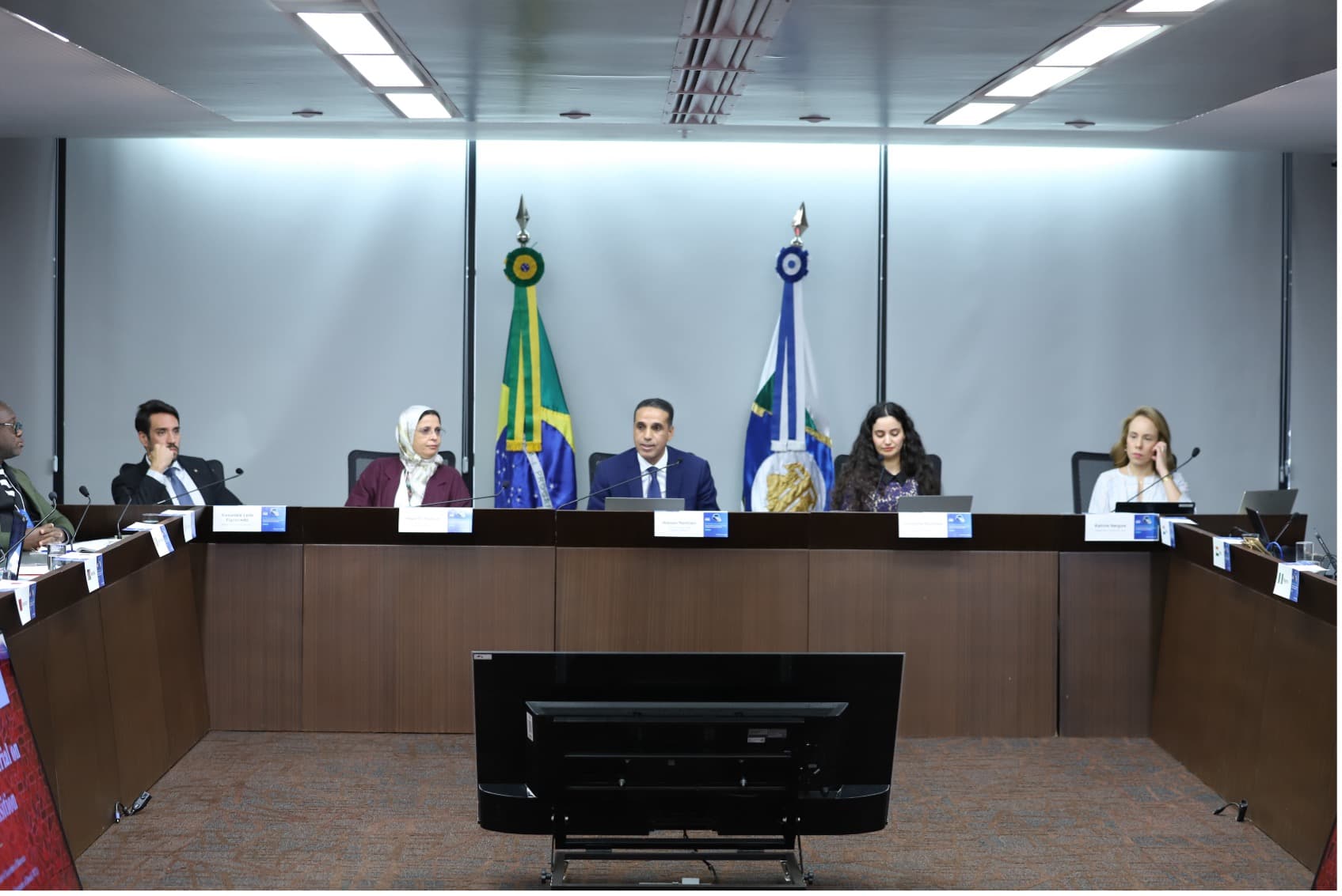 imagem ampla da reunião