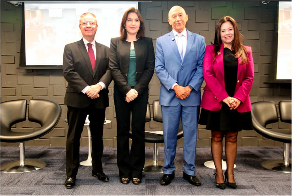 Antonio Anastasia, Simone Tebet, Confúcio Moura e Paola Martínez.