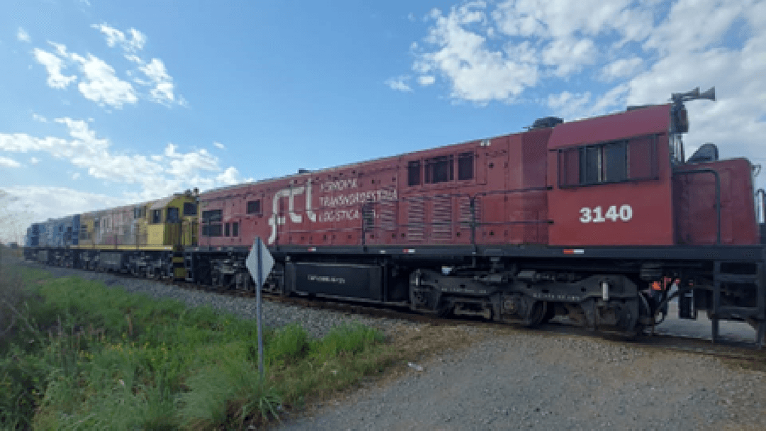foto de um vagão de trem