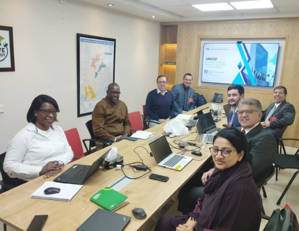 UNICEF and AuditaONU project teams meeting in Islamabad