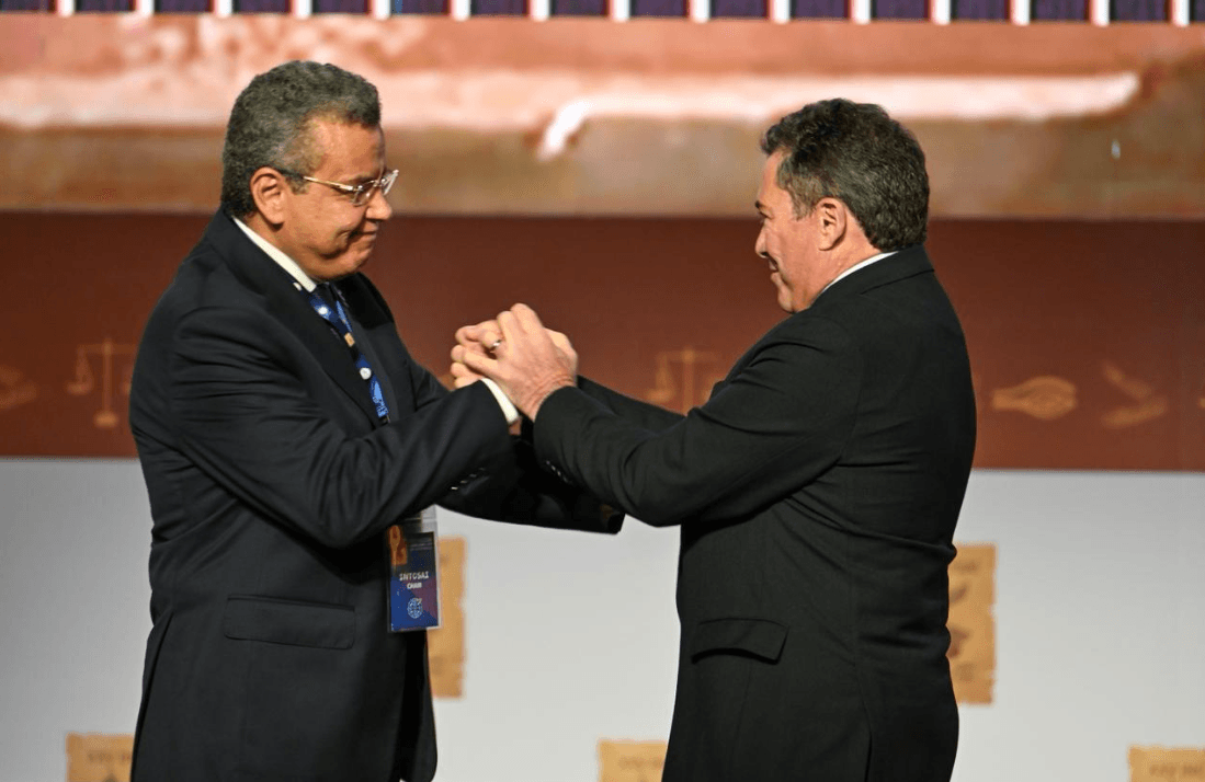 transferencia presidencia para Egito