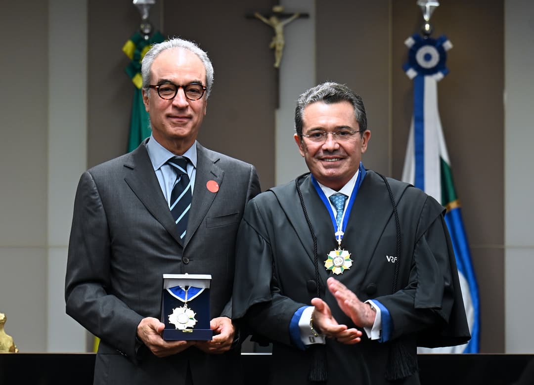 Robson Braga de Andrade e Vital do Rêgo