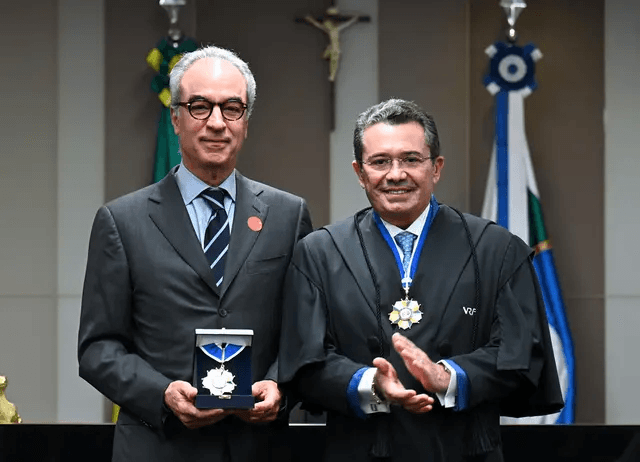 João Roberto Marinho y Vital do Rêgo