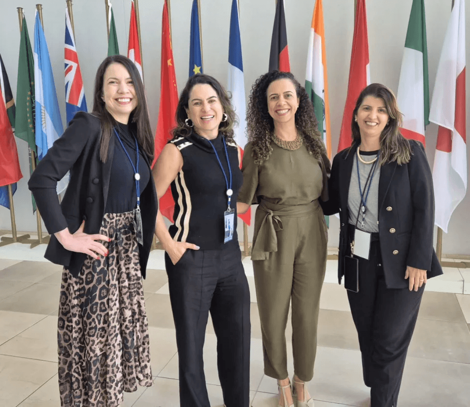 Renata Oliveira, Ana Cristina Novaes, Marcela de Oliveira Timóteo e Sandra Bragança (TCU)