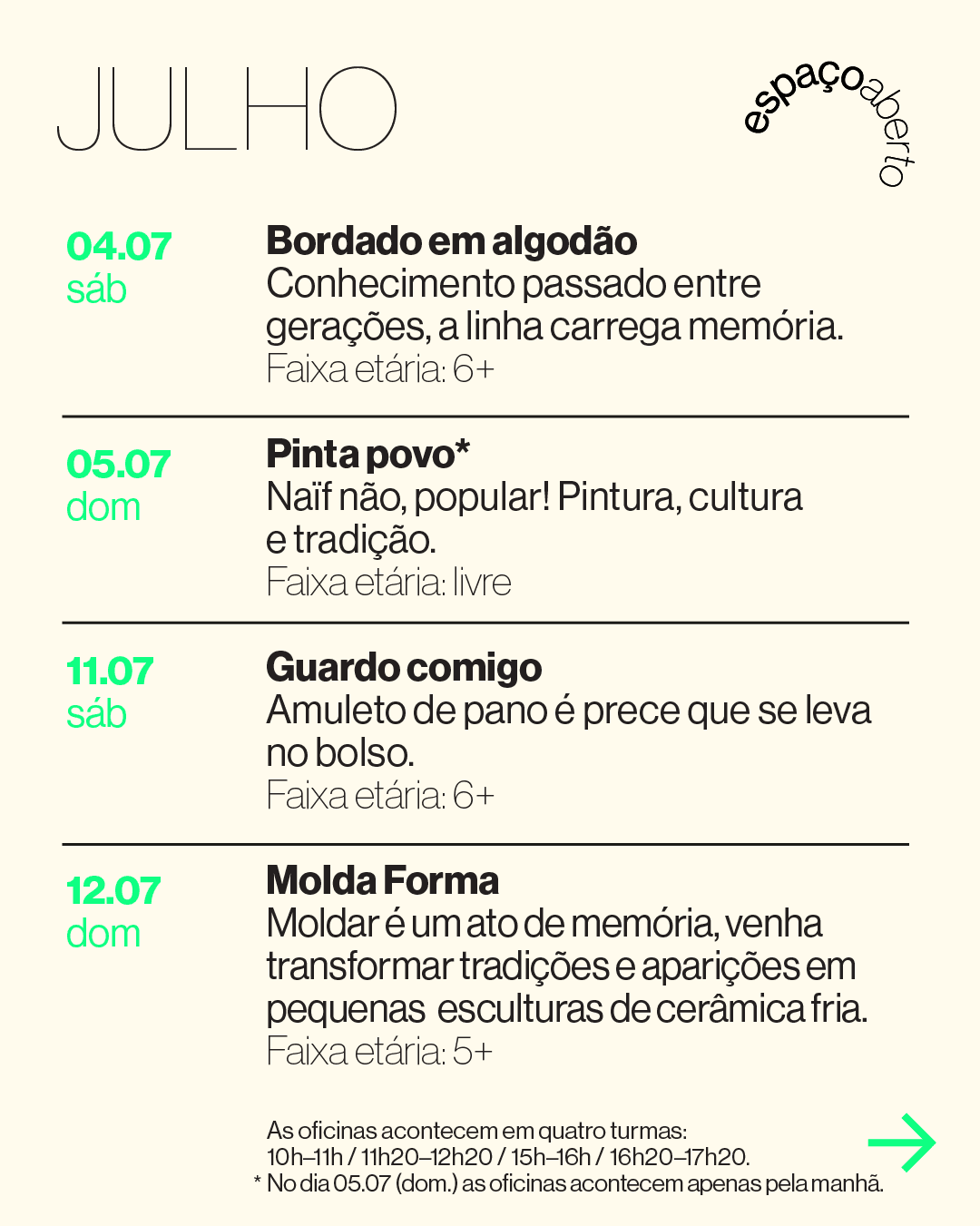 programacao - carrossel 