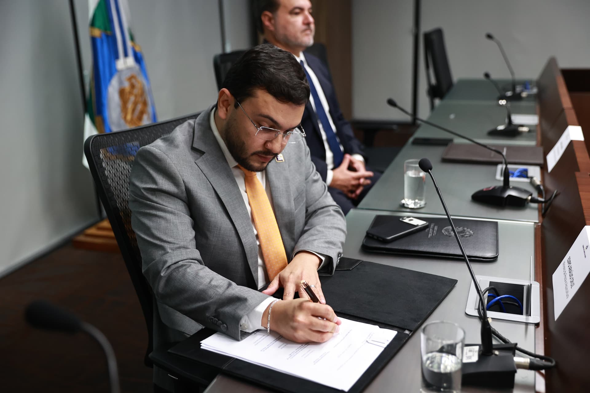 O ministro da Pesca e Aquicultura, Édipo Araújo