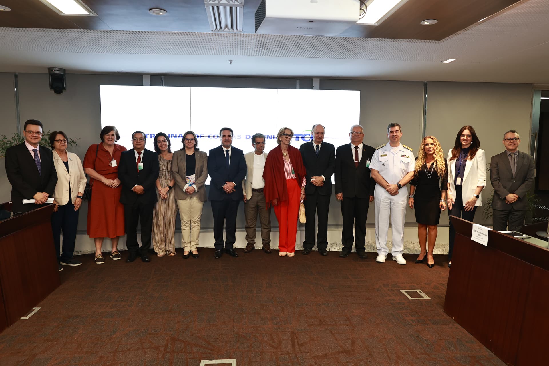 Foto das autoridades