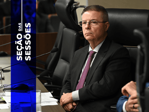 Capa da notícia: "Seção das Sessões"