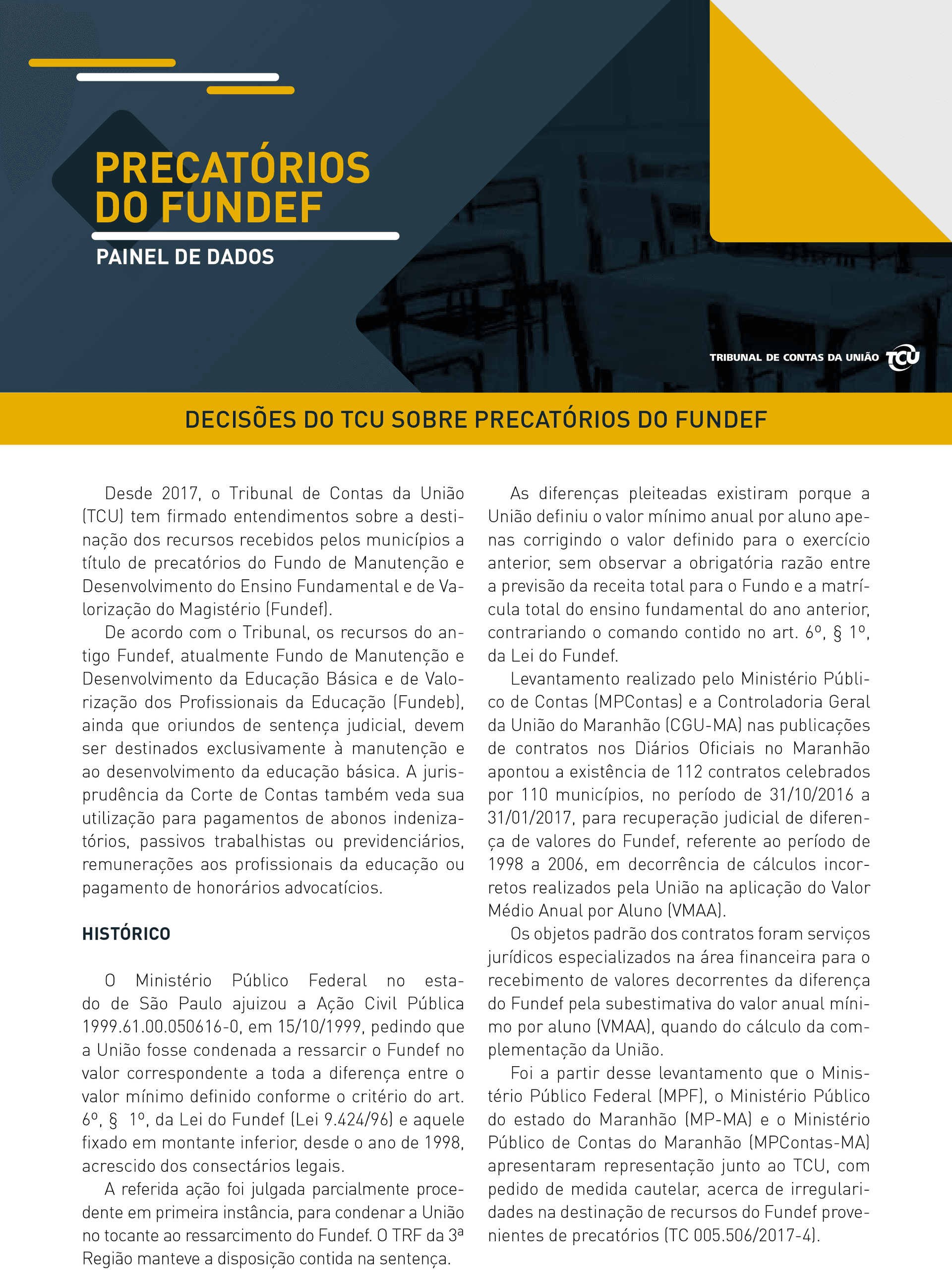 Capa da publicação: Decisoes_TCU_precatorios_Fundef-1.png