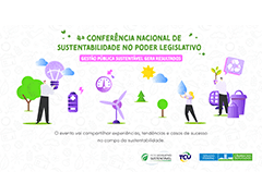 Capa da notícia: "Encontro aborda planejamento de compras e aquisições sustentáveis"