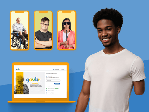 Capa da notícia: "Fiscalização avalia acessibilidade digital em mais de 300 órgãos federais"