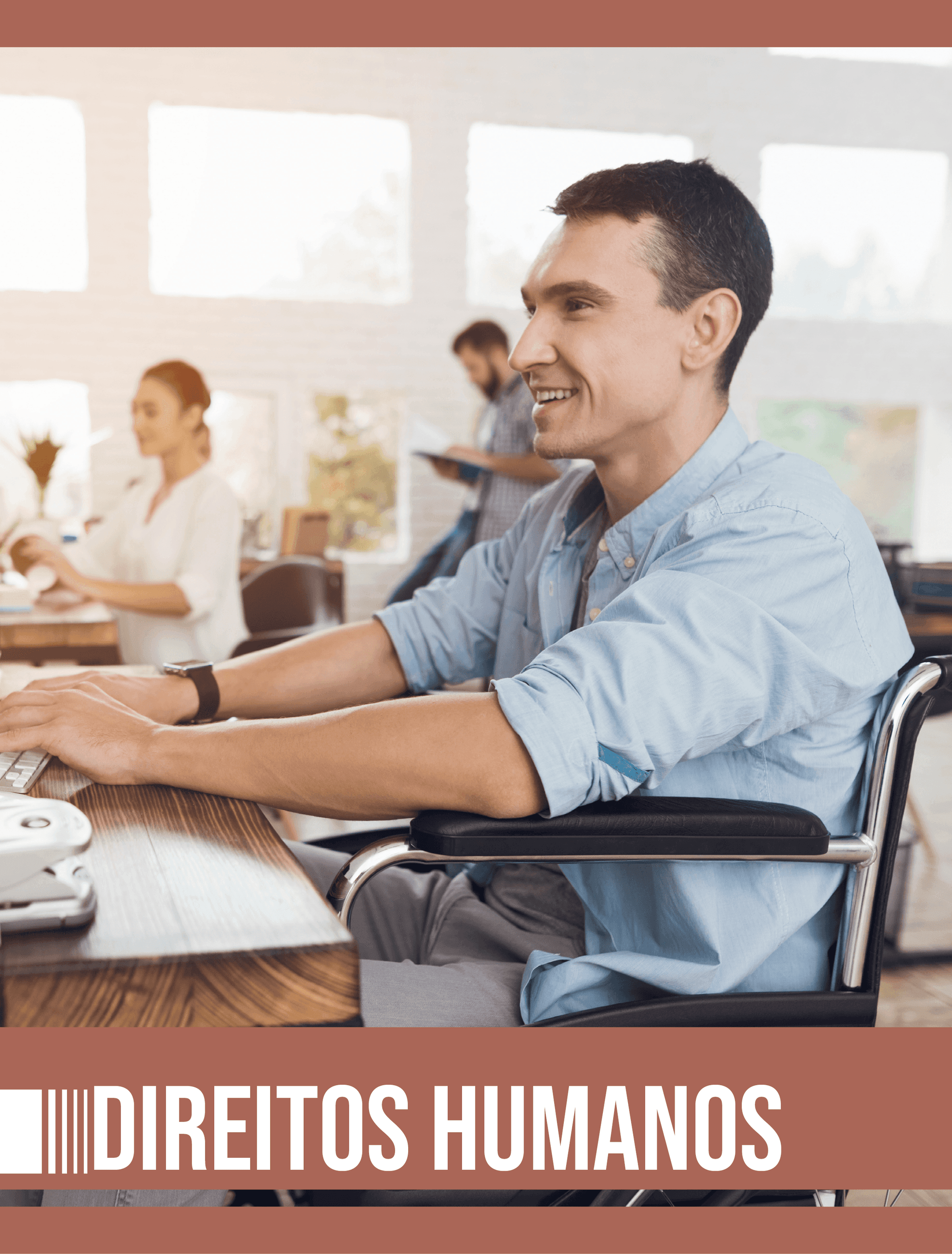 Capa da publicação: Pessoas com Deficiência no Ambiente de Trabalho Público