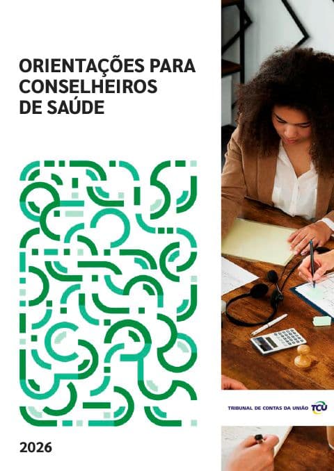Capa da publicação: Orientações para Conselheiros de Saúde