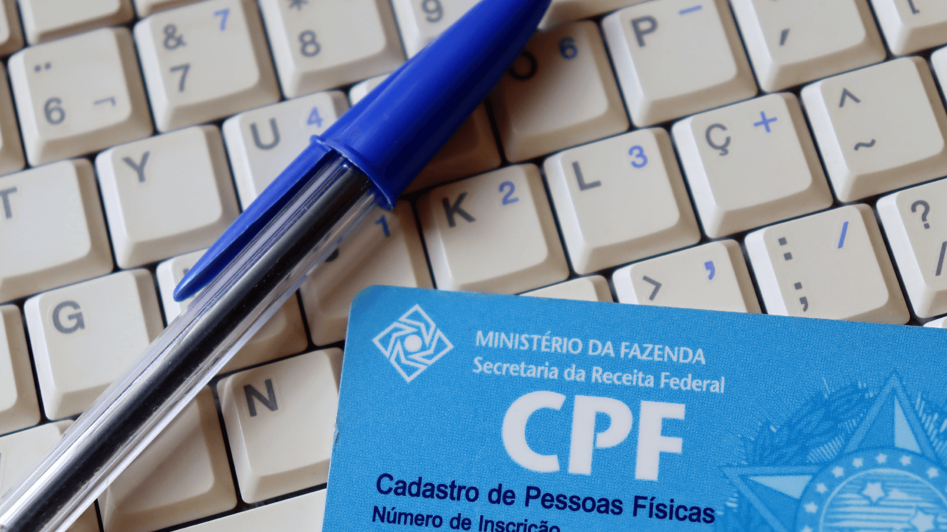 foto do cartão do CPF