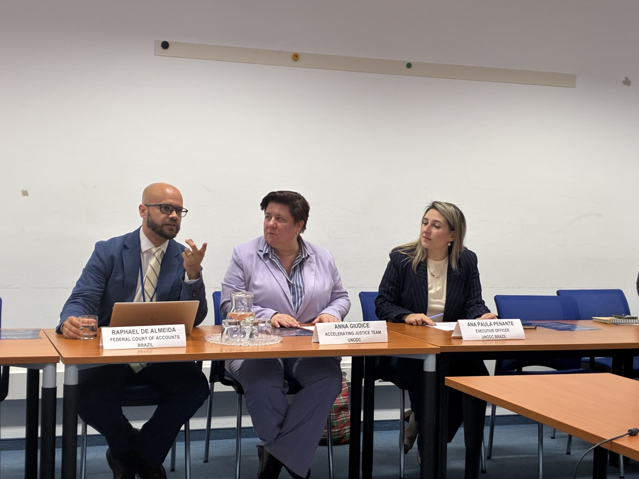 Presentan un estudio del TCU sobre riesgos futuros para la seguridad pública en un evento de la ONU