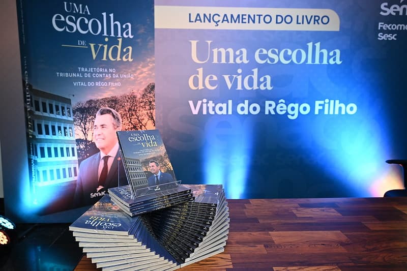 foto do livro de lançamento
