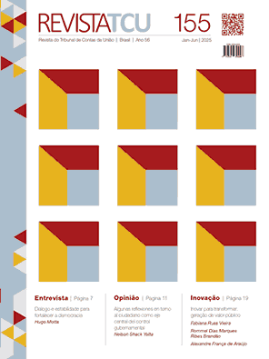 Capa da publicação: Revista do TCU
