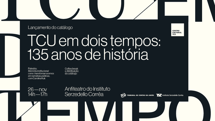 Museu do TCU lança catálogo que celebra os 135 anos da Corte