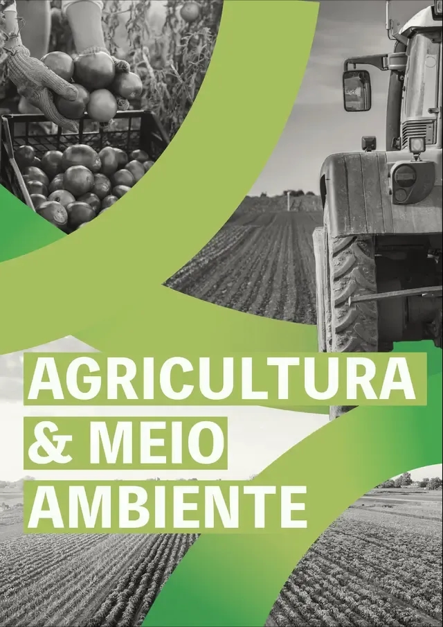 Capa da publicação: "Fichas-Síntese Agricultura"
