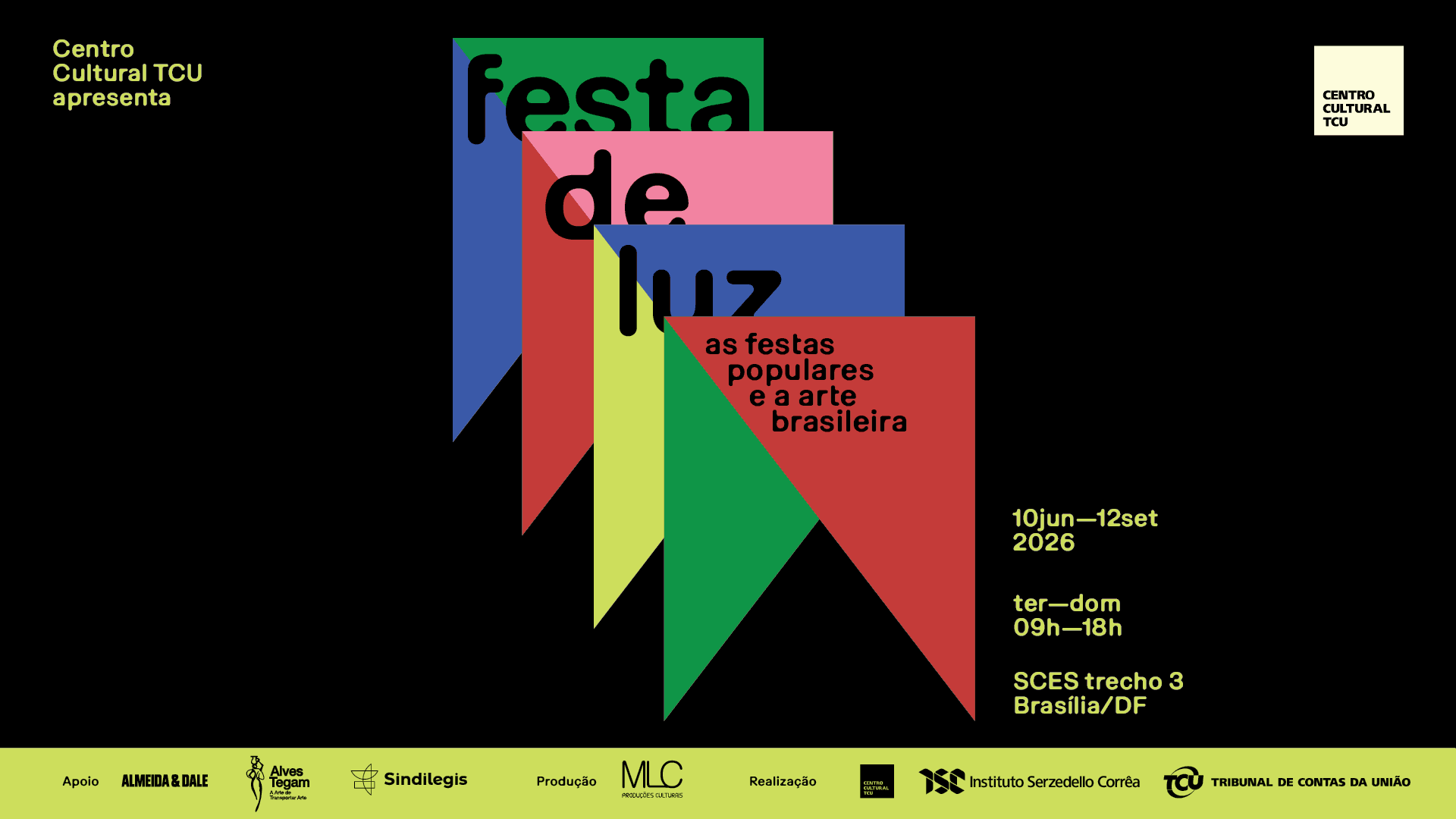 banner com a identidade visual da exposição